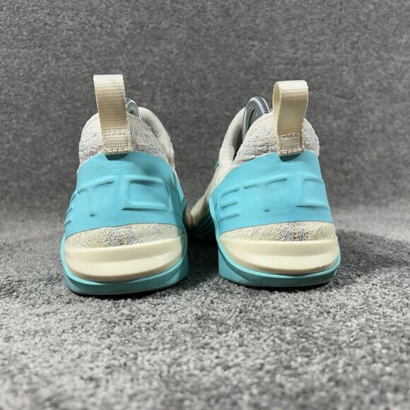 Nike React Metcon BQ6046-203 Women’s Sz 9.5 Light Cream Aurora Green Shoes Used - Picture 7 of 13